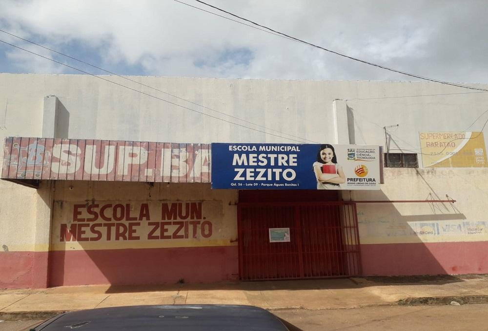 ESCOLA MESTRE ZEZITO LOCALIZADA NA QUADRA 56 DO BAIRRO ÁGUAS BONITAS I, TEM A PIOR ESTRUTURA FÍSICA DA REDE MUNICIPAL DE EDUCAÇÃO!